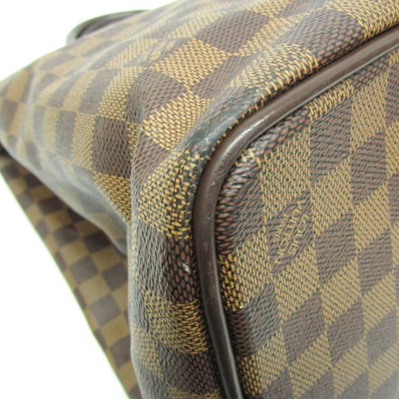 LOUIS VUITTON Authentic Brown Damier Boston Bag - Picture 4 of 12